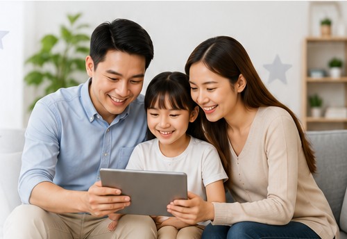 Phụ huynh đồng hành cùng con